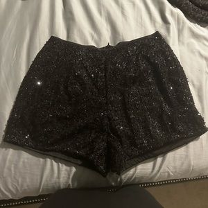 Shimmer dress shorts brand new never worn.
